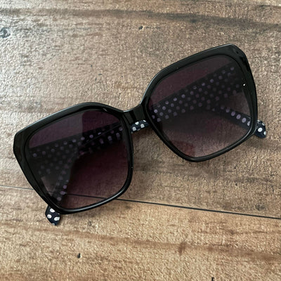 Spotted Charm: Cute Polka Dot Sunglasses for Women