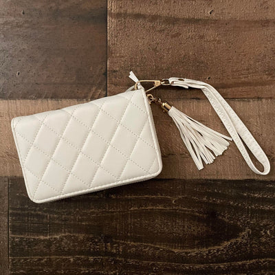 Quilted Just the Right Size Wristlet Wallet