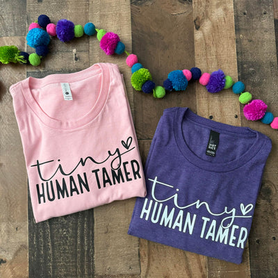 Tiny Human Tamer Graphic Tee Shirt