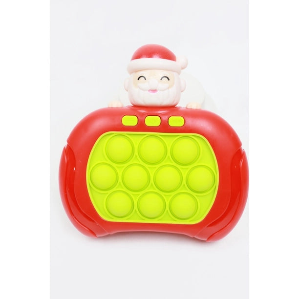 Christmas Santa Quick Push Light Up Pop Game Toys