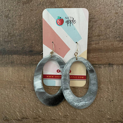 Our Favorite Oval Dangle Acrylic Earrings