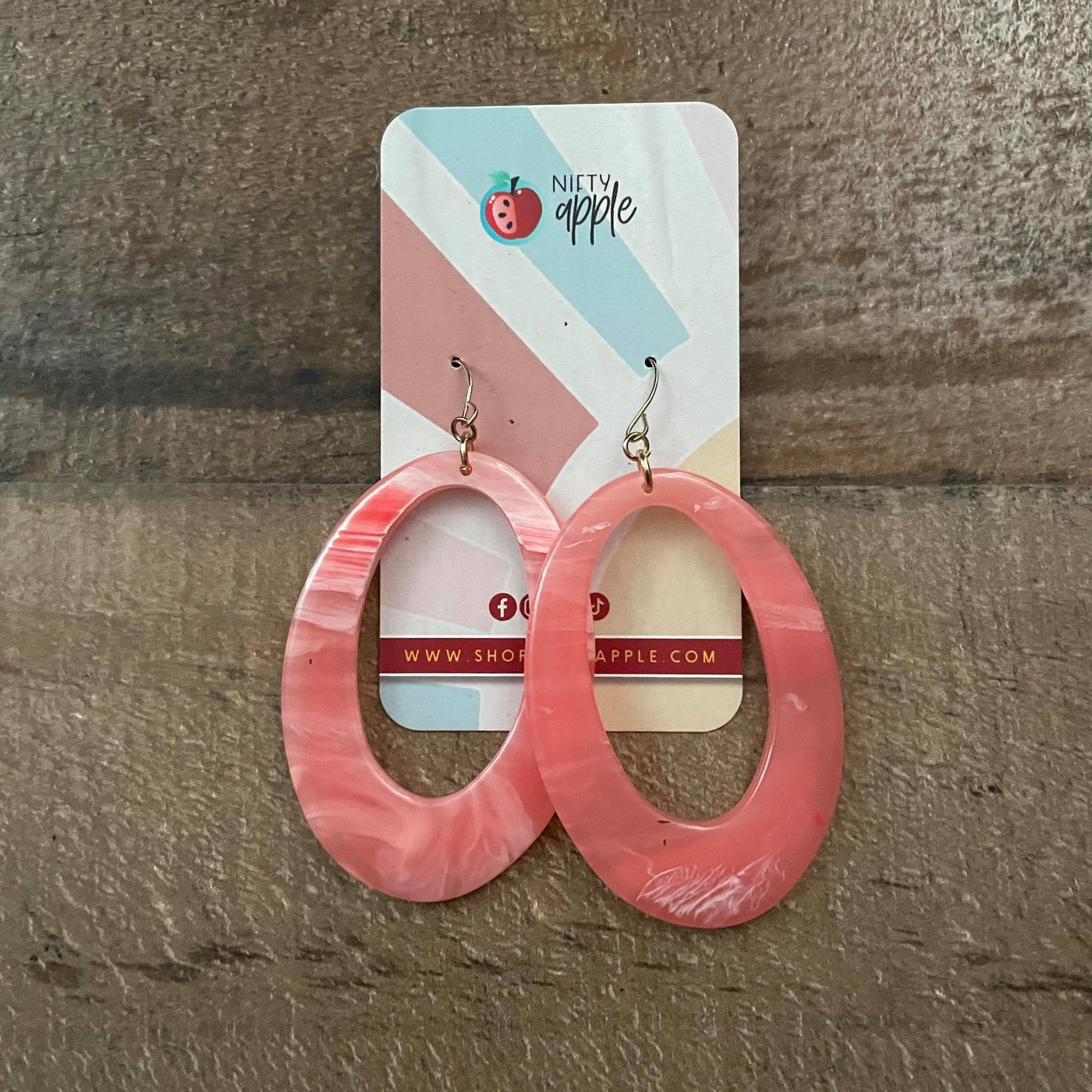 Our Favorite Oval Dangle Acrylic Earrings