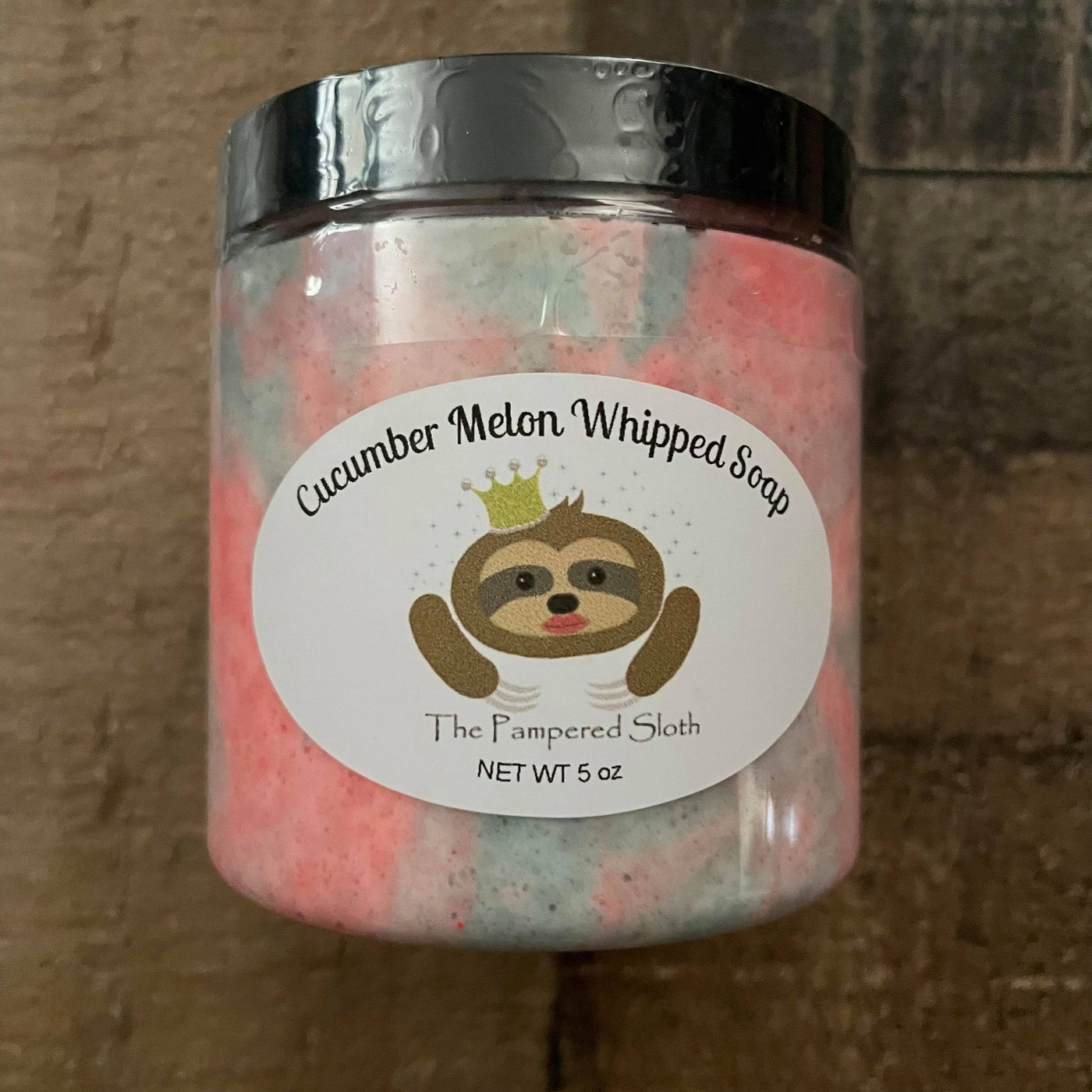 Pampered Sloth Whipped Exfoliating Soap Fluff