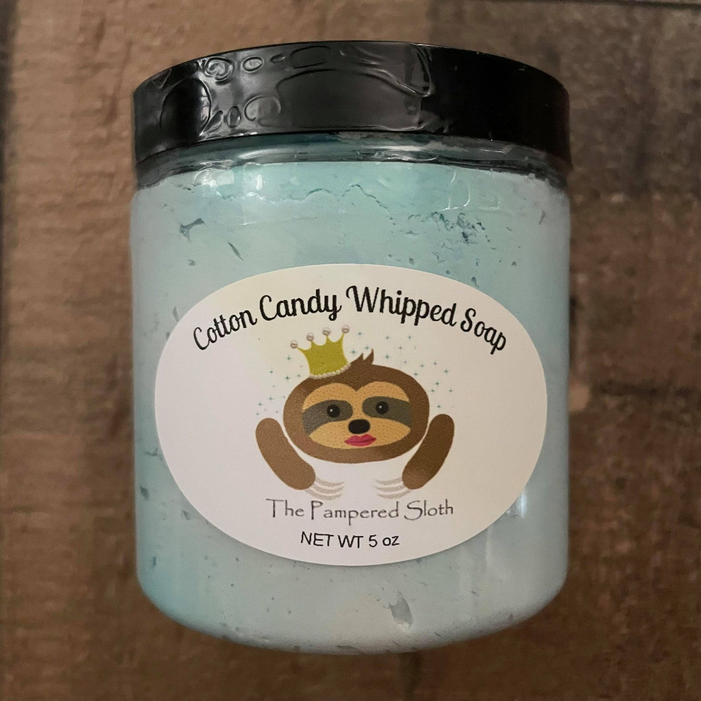 Pampered Sloth Whipped Exfoliating Soap Fluff