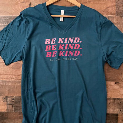 Be Kind All Day Every Day Graphic Tee Shirt