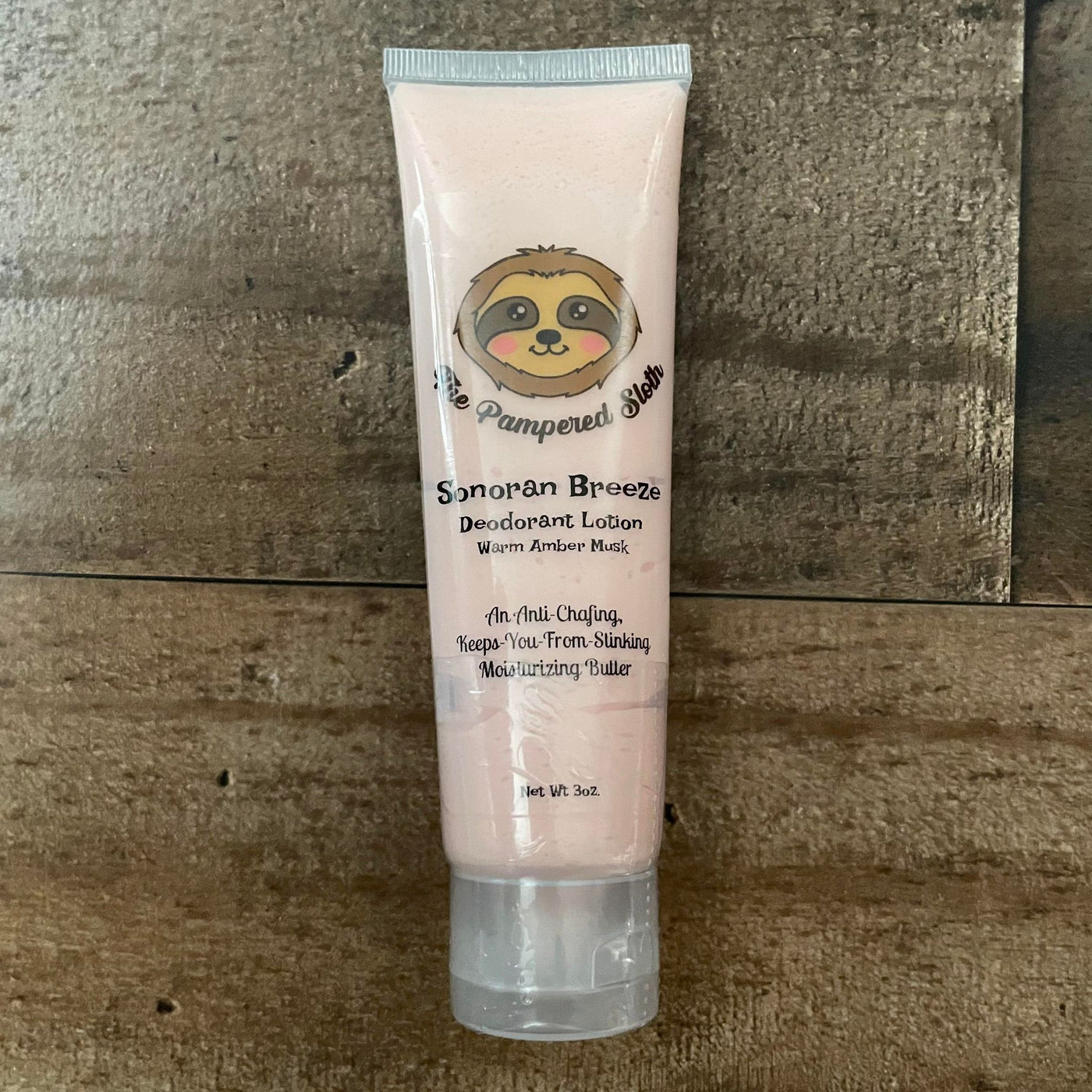 Pampered Sloth Deodorant Lotion for Sweaty Bits