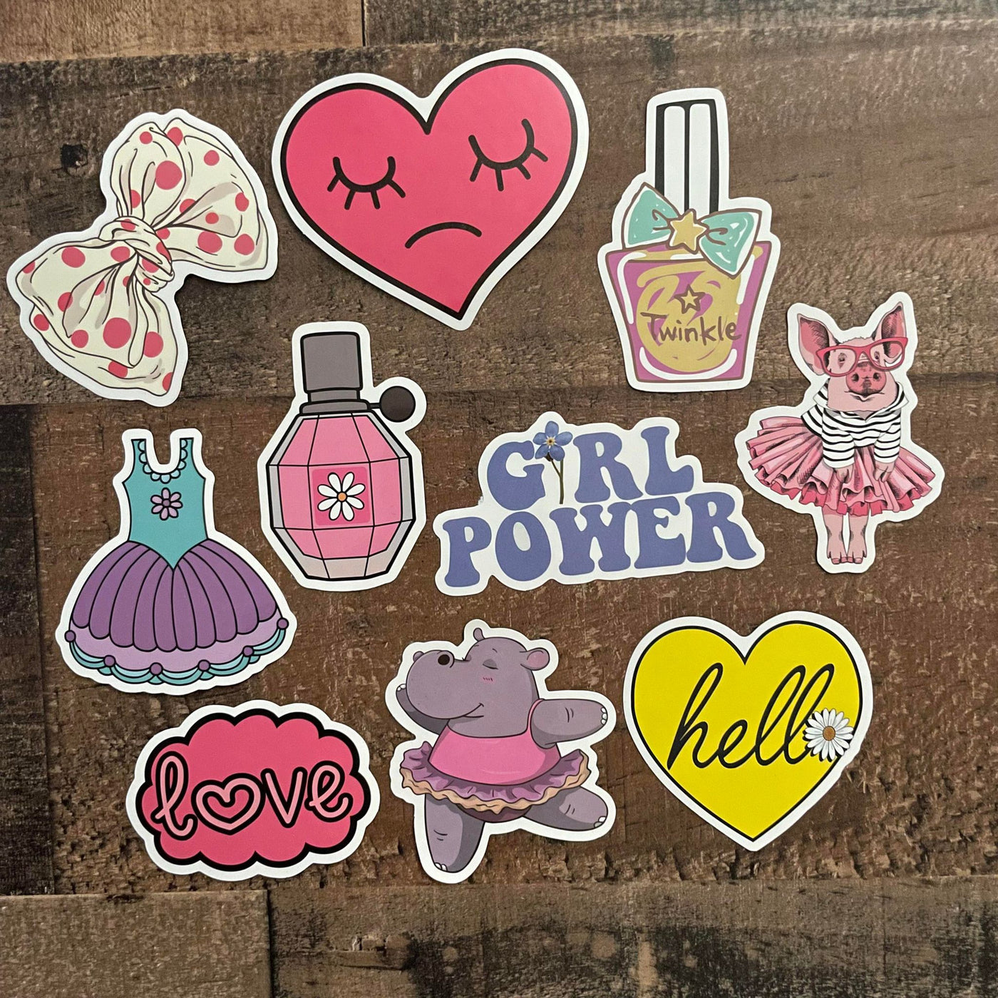 Nifty Apple Water bottle Sticker Collections- One of a Kind
