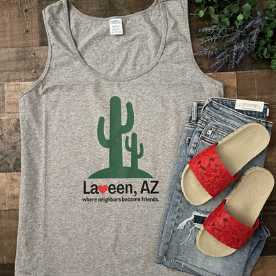 Laveen Cactus Friendly Neighbor Graphic Tee Shirt
