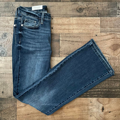 Judy Blue Mid-Rise Classic Non Distressed Bootcut Jeans