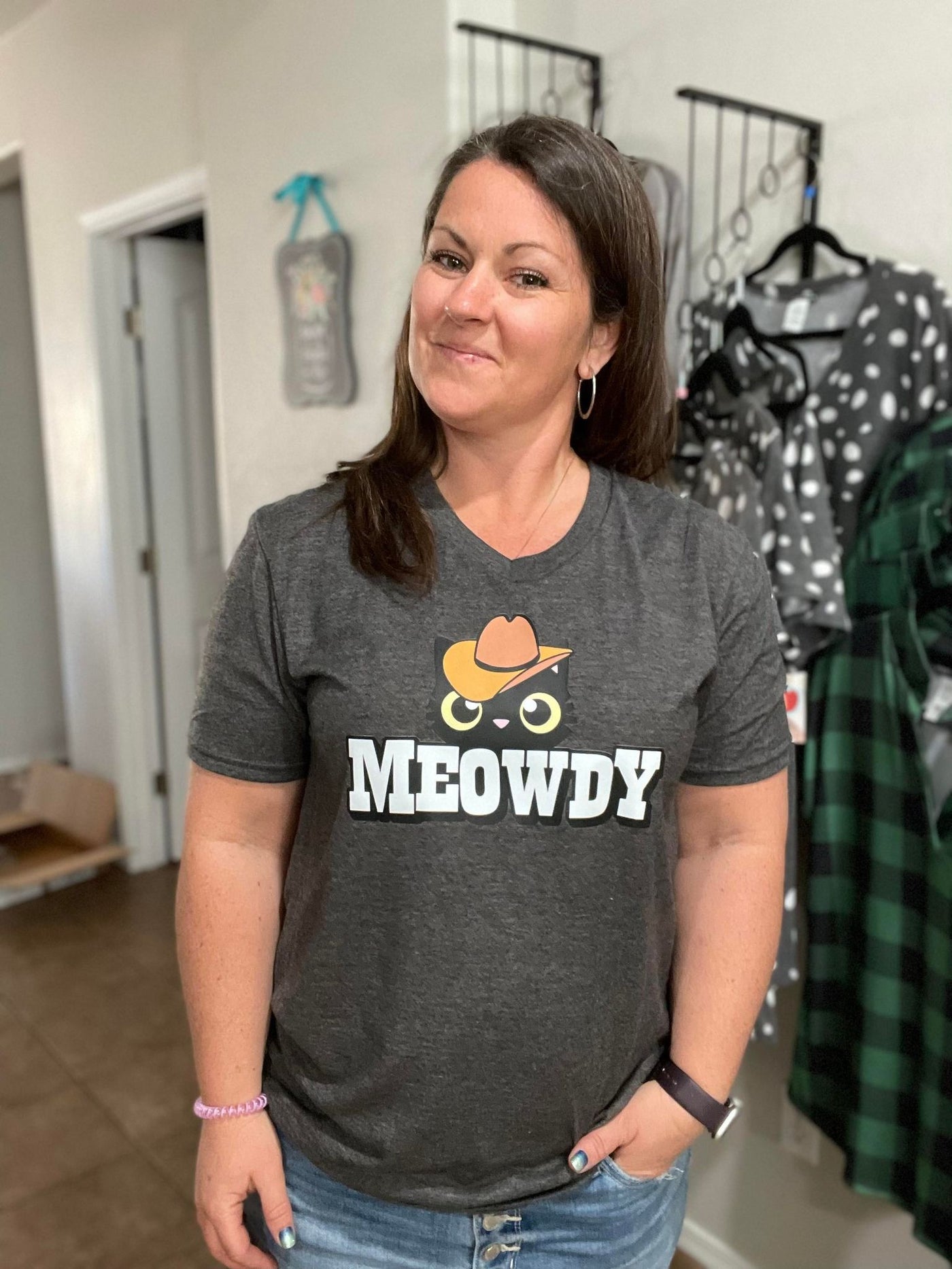 Meowdy Graphic Tee Shirt