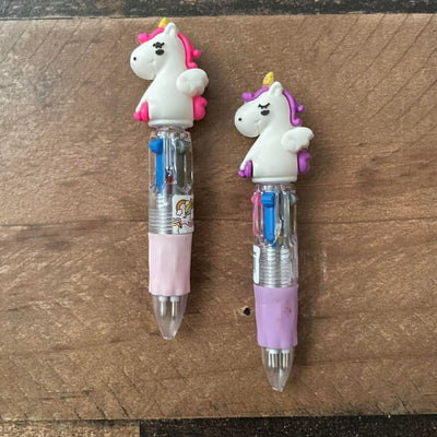 Mini Four Color Unicorn Pen