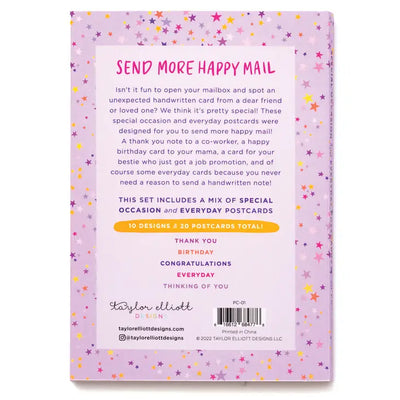 Happy Mail Post Card Book